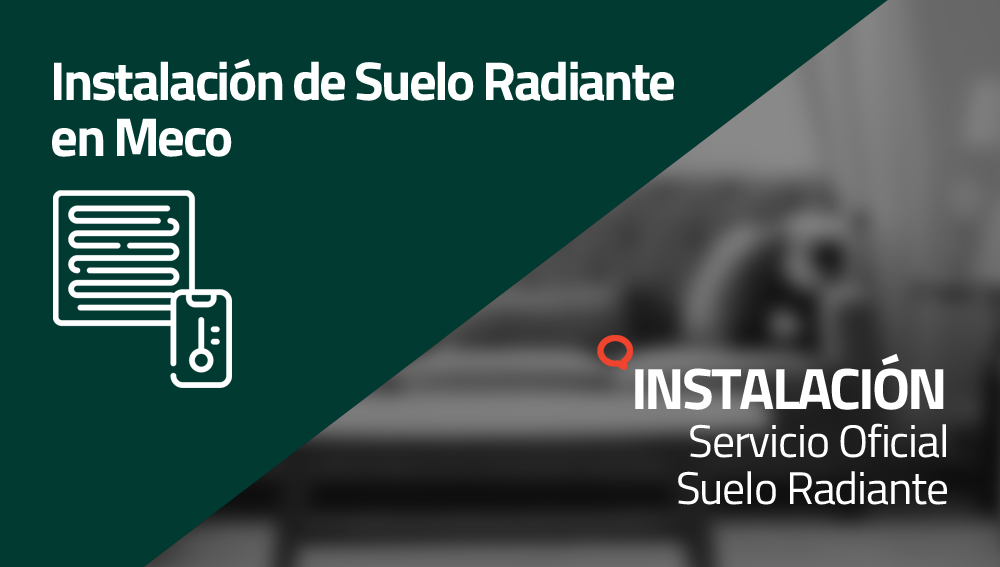 Instalación de Suelo Radiante en Meco